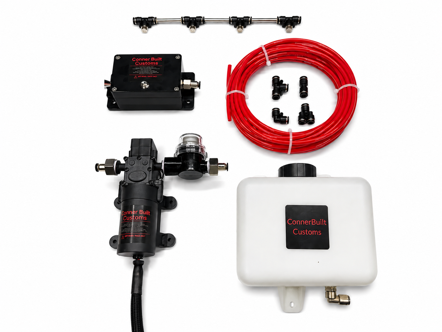 Manual Push Button Intercooler Water Spray Kit