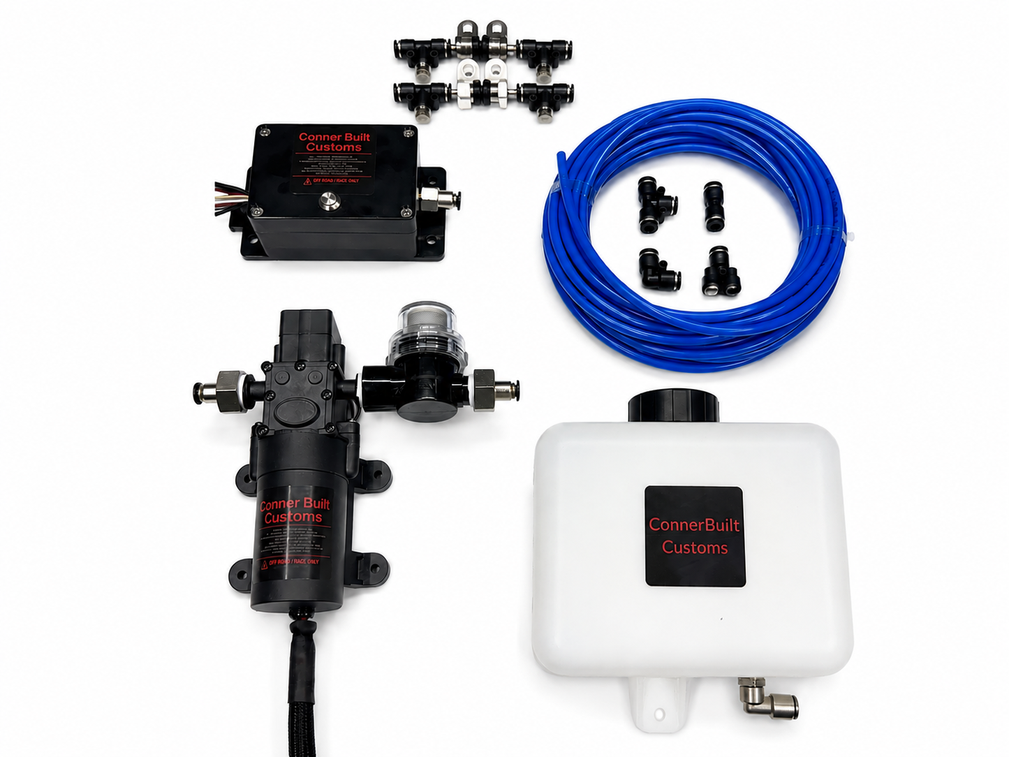 Push Button Tire Cooling Spray Kit