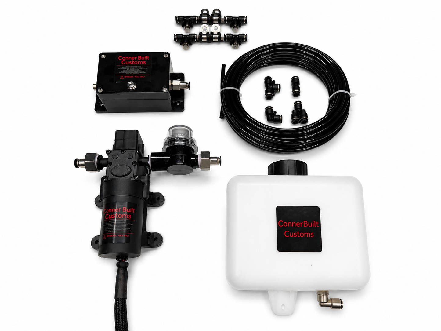 Push Button Tire Cooling Spray Kit