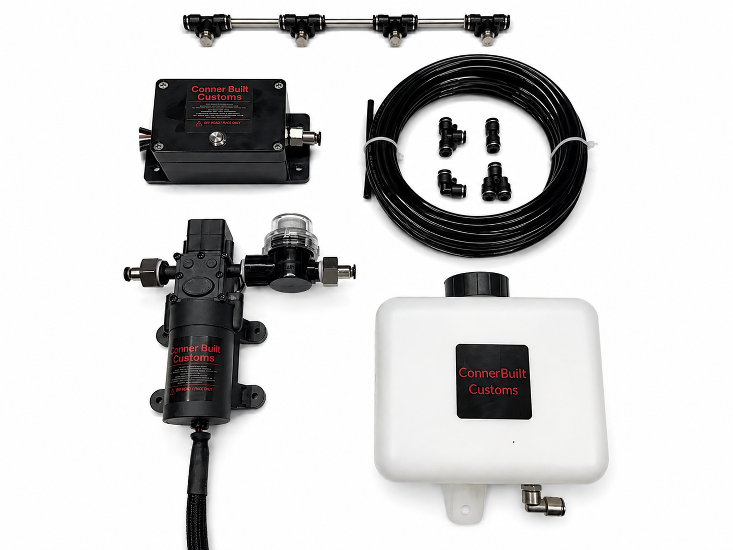 Manual Push Button Intercooler Water Spray Kit