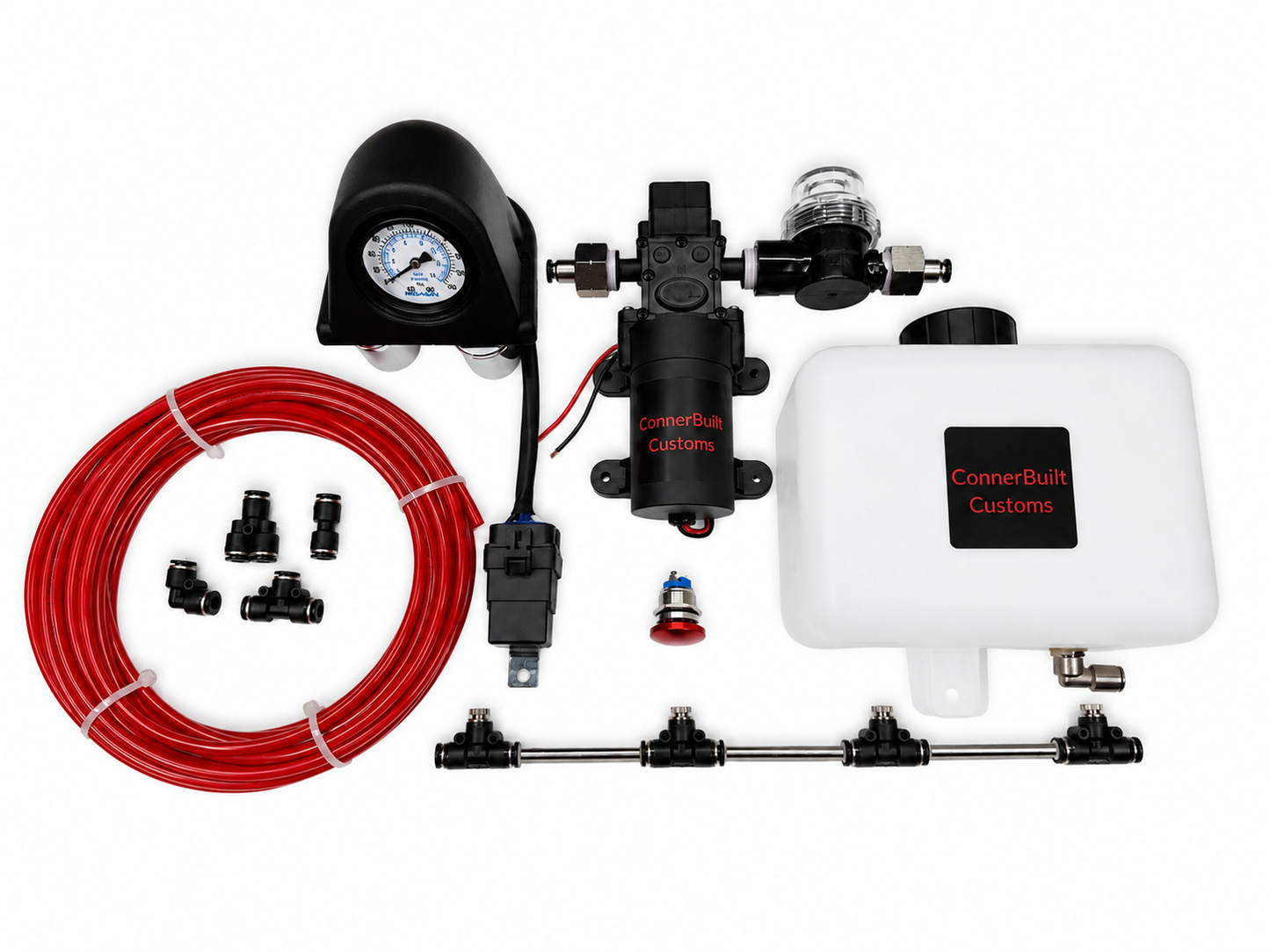 Manual Push Button Intercooler Water Spray Kit
