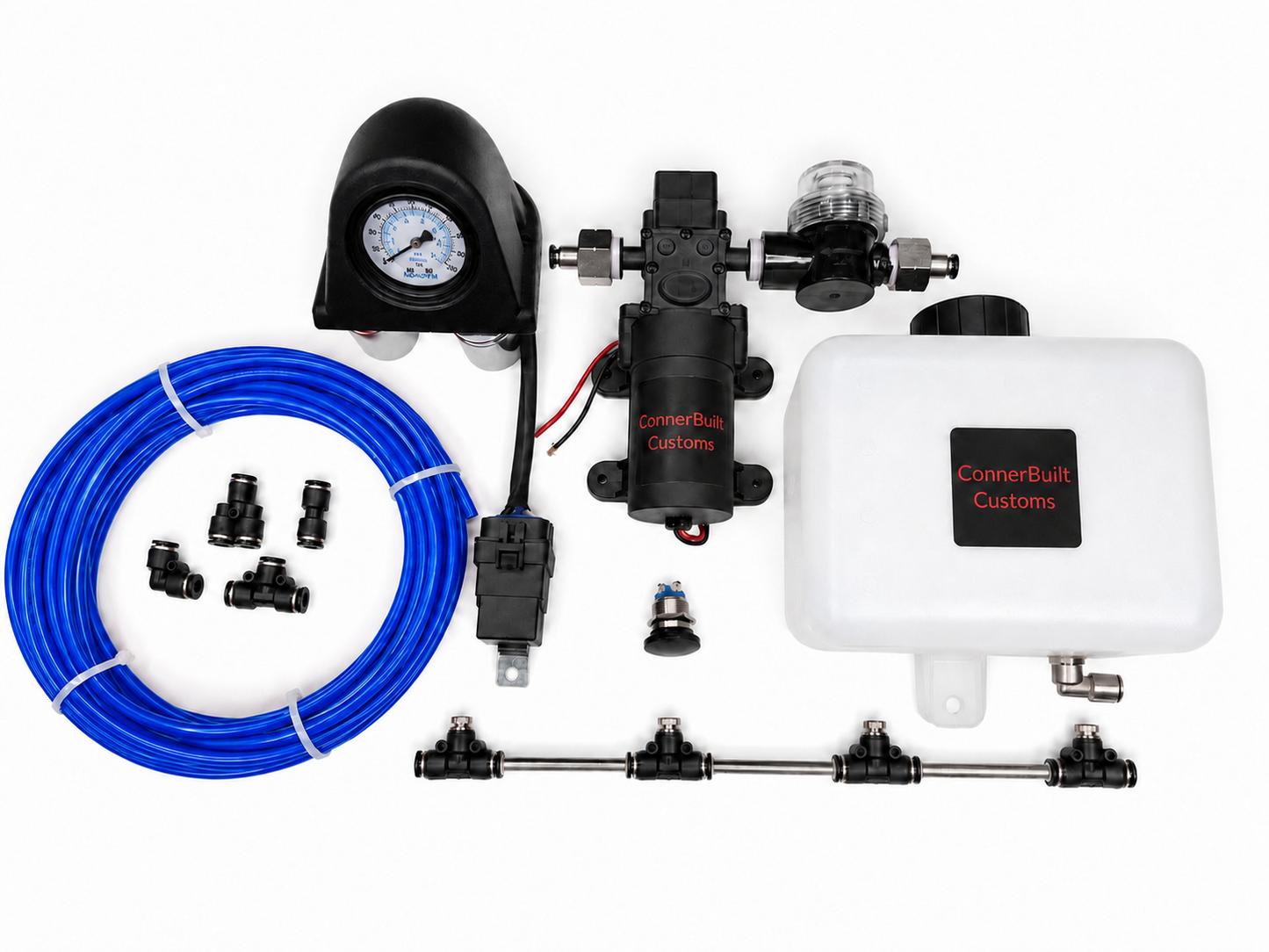 Manual Push Button Intercooler Water Spray Kit