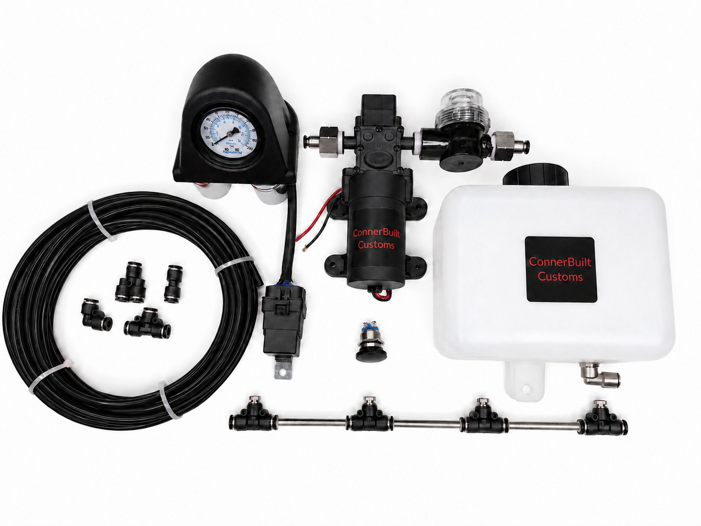 Manual Push Button Intercooler Water Spray Kit