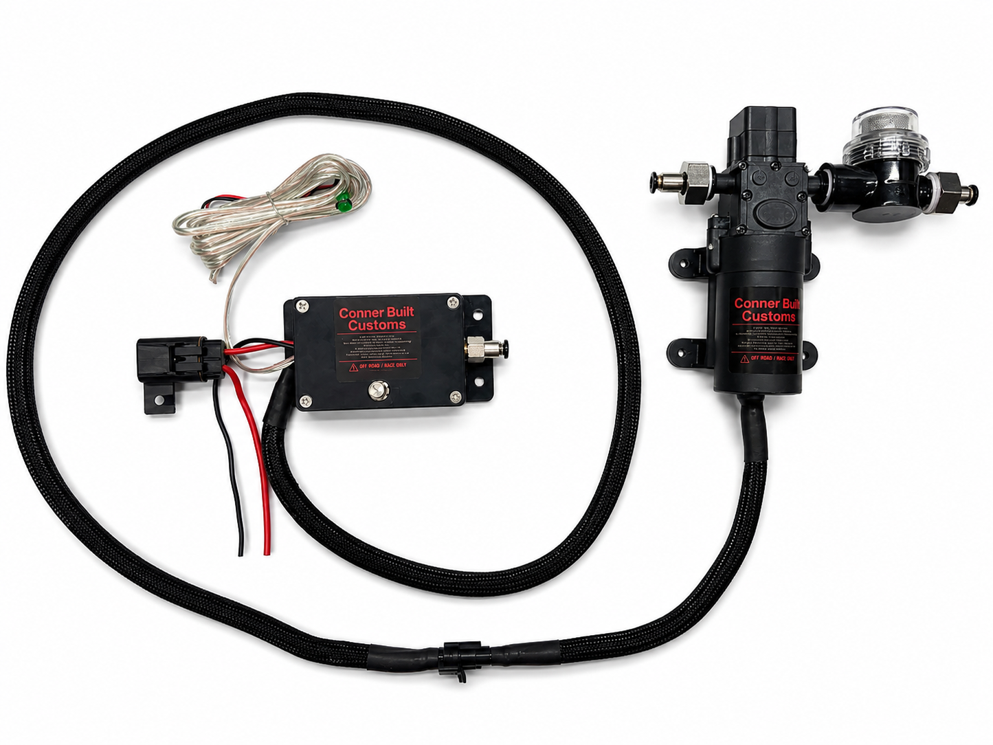 Push Button Tire Cooling Spray Kit