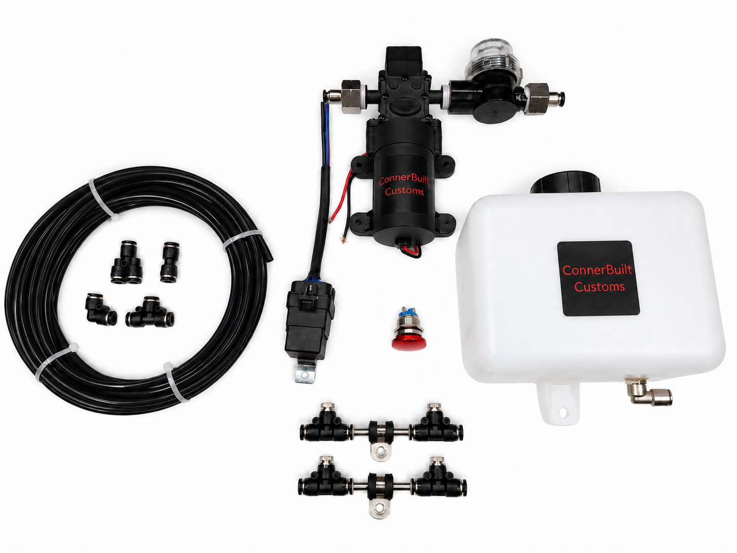 Push Button Tire Cooling Spray Kit