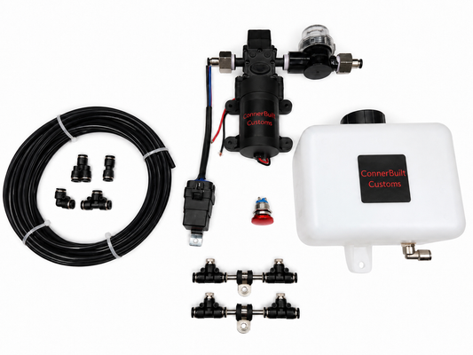 Push Button Tire Cooling Spray Kit