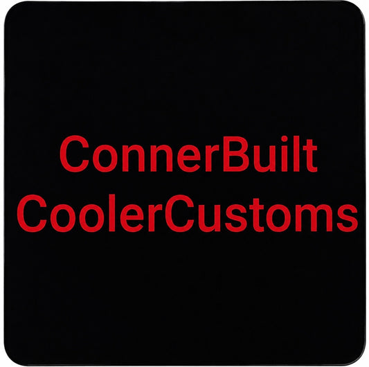 ConnerBuiltCustoms Original OG Logo Sticker — Giveaway Entry 1 sticker = 10 entry’s to win a full kit August 1st! Your choice of Injection kit or intercooler sprayer kit!