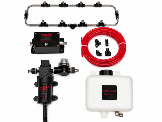 Boost-Activated Intercooler & Radiator Water Spray Cooling Kit with upgraded Intraflow Beat Heat bar