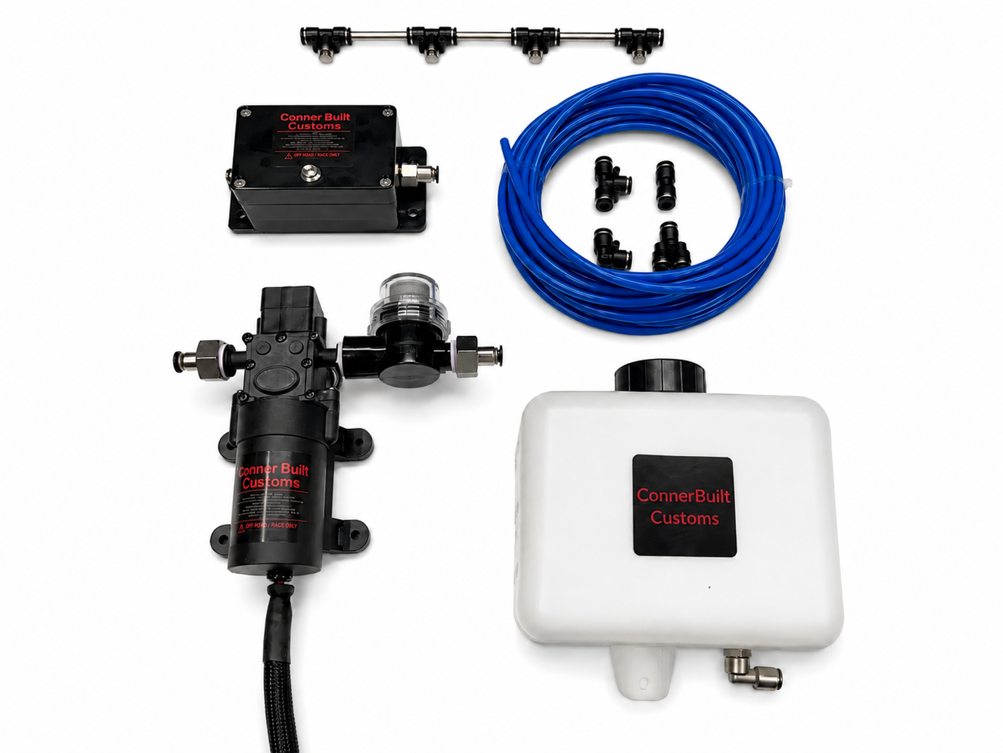 Manual Push Button Intercooler Water Spray Kit